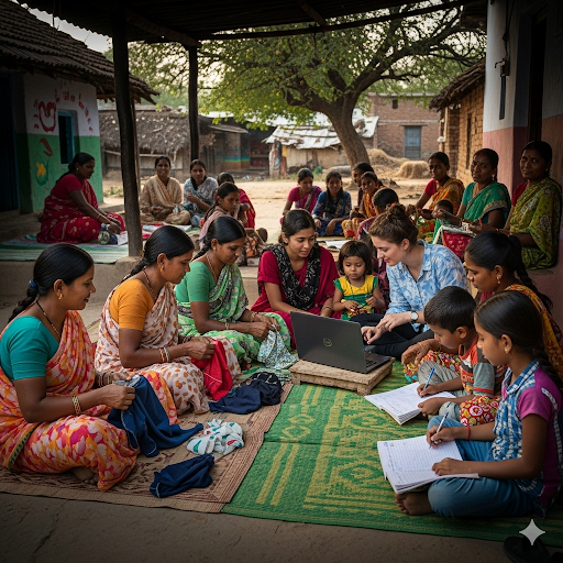 Children learning